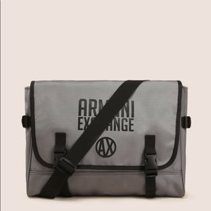 Tonal Circle Logo messenger bag NWOT